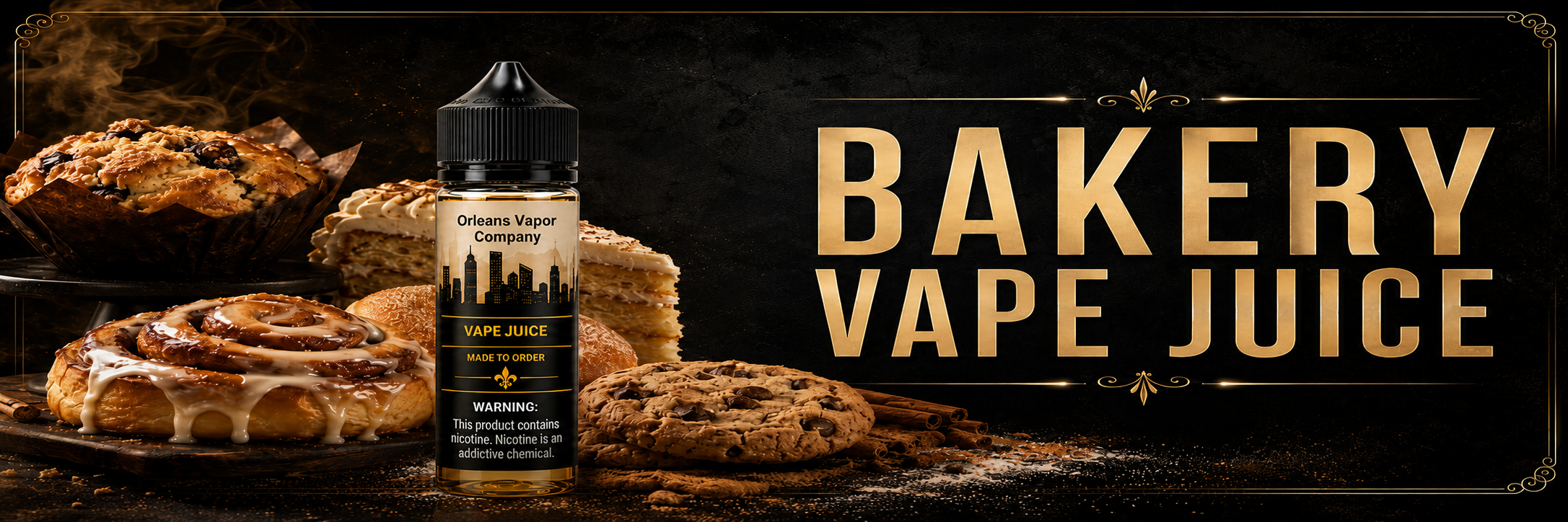 Bakery Vape Juice from Orleans Vapor Company